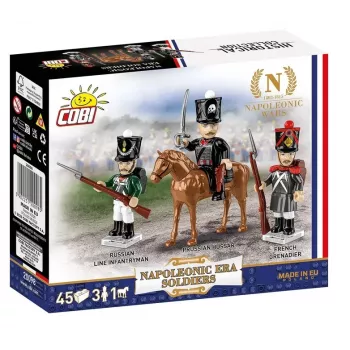 COBI Soldați din epoca napoleoniană, minifigurine din piese de construcție