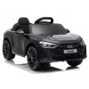 LEAN CARS Audi A5L HL788 Mașină electrică pentru copii pe baterie 12V, neagră, cu telecomandă pentru părinți, lumini LED, MP3, roți din spumă EVA, scaun din eco-piele, sarcină maximă 30 kg, pentru copii de 3-8 ani