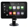 Receptor multimedia 2-DIN SENCOR SCT M760BWT 7 inch cu CarPlay Android Auto wireless și intrare pentru cameră marșarier