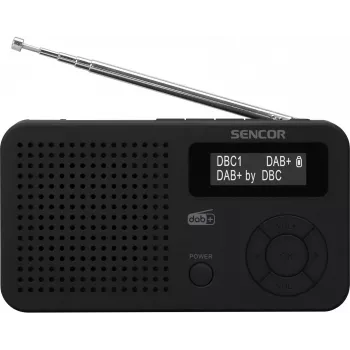 Radio Sencor SRD 7210B DAB+ FM/BT/USB - negru