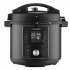 Multicooker CONCEPT CK8000 cu funcție de friteuză cu aer cald, vas 6L, coș 3,5L, 1500W, 10 programe, negru/argintiu