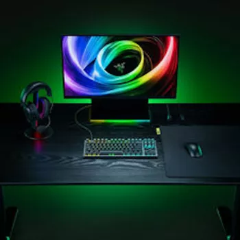 Tastatură gaming Razer Huntsman V3 Tenkeyless 8KHz - layout german (QWERTZ), Razer Analog Optical Switches Gen-2, Chroma RGB, neagră