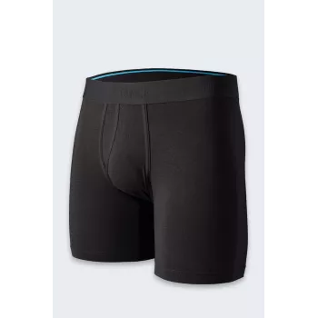 Boxeri termici Stance Staple St 6in pentru bărbați, negru, mărimea S