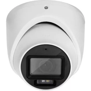 Cameră IP bullet de exterior ABUS Security-Center TVCC55512 4MP cu PoE, obiectiv 2,8 mm, unghi larg 100°, IR 30 m, IP67, H.265, slot MicroSD