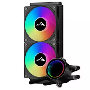 Cooler lichid pentru CPU EKL AlpineFlow 240 ARGB AIO - negru