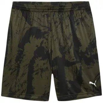Pantaloni scurți de antrenament Puma Train All Day AOP pentru bărbați, verde, mărimea M