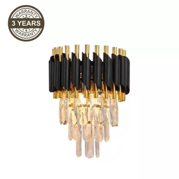 WALL LANNA 2200091-W 2XE14 BL Corp de iluminat de perete, 2x E14, negru mat
