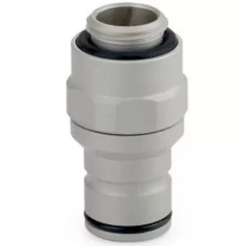 Thermal Grizzly DeltaMate Conector cu deconectare rapidă tată - M, nichel mat