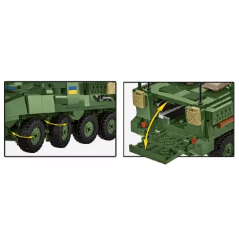 COBI Stryker M1126 ICV Machetă vehicul militar la scară 1:35