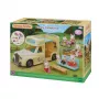 Set de joacă rulotă EPOCH Sylvanian Families - vehicul de aventură camping în familie