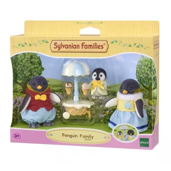 Set figurine Sylvanian Families familia de pinguini
