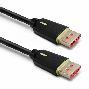 Cablu DisplayPort QOLTEC M/M v2.1 80G 1,5m negru