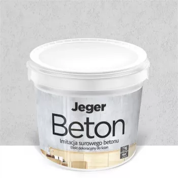 Tencuială decorativă Jeger cu efect de beton Como 7 kg – acoperire pentru pereți interiori pe bază de apă