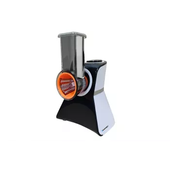 Feliator electric de alimente Blaupunkt Slicer FPS502 150 W, lamă dințată din oțel inoxidabil 190 mm, grosime reglabilă 0-15 mm, negru/argintiu