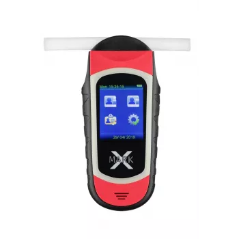 Etilotest electrochimic AlcoVisor Mark X+, roșu