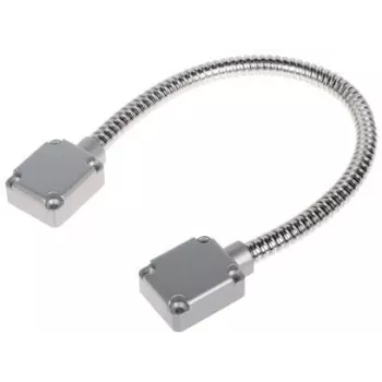 DELTA ATLO-KP-11X400 Manșon de protecție cablu metalic, oțel inoxidabil, argintiu