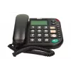 Telefon cu fir MAXCOM KXT480BB cu afișaj LCD, negru