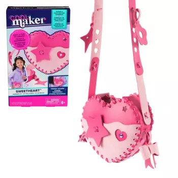 Set de cusut și creație Cool Maker Heart Handbag