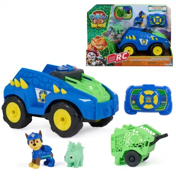 Paw Patrol: Filmul Dino - Vehicul de salvare Chase RC Dino de la Spin Master