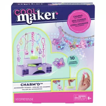 Set de creare bijuterii DIY Spin Master Cool Maker Charm'd Charm Studio