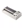 Laminator de birou DELI E3895-EU A3 | laminare cu role la cald și la rece 250 mm/min, max. 125 microni, anti-blocare, negru/argintiu
