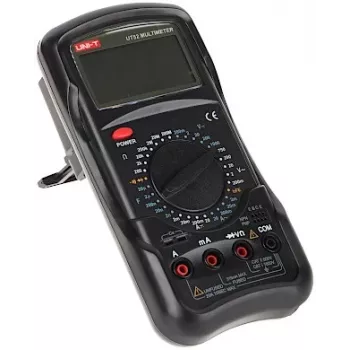 Tester digital de rezistență de împământare UNI-T UT-52, 2000Ω, 200V AC, LCD 3½ cifre, 2/3 fire, iluminare de fundal, memorare date, oprire automată