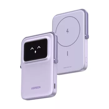 Baterie externă UGREEN Uno PB571 5000 mAh USB-C mov