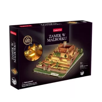 CubicFun 3D Puzzle Malbork Castle with LED