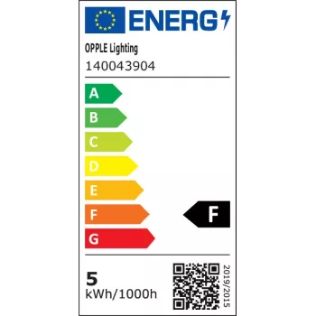 OPPLE LED E T5 Corp de iluminat 300 4,5W S 3000K BL LED 300 mm cu întrerupător