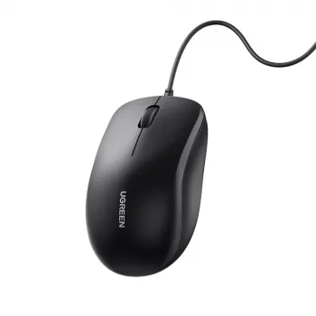 Mouse optic cu fir UGREEN 1200 DPI - negru