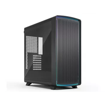 Carcasă PC mid-tower Fractal Design Summit Ambience Blackout TG Light Tint (neagră/nuc)
