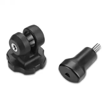 Adaptor pentru trepied Garmin VIRB 1/4 inch, suport negru pentru camere de acțiune