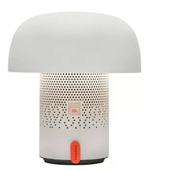 Lampă portabilă KOODUU Sensa Play cu boxă Bluetooth albă