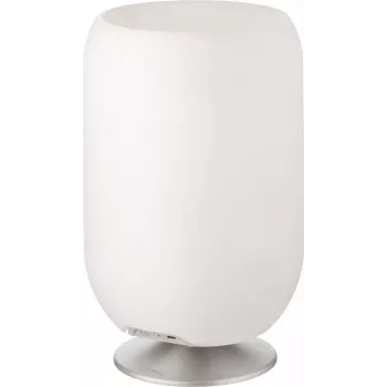 Lampă LED KOODUU cu boxă și cooler Atmos argintie