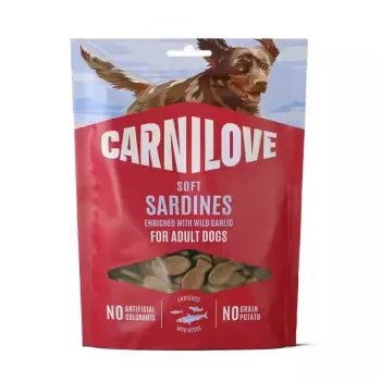 CARNILOVE Snack SOFT câini sardine cu leurdă 200 g