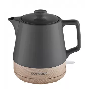 Fierbător electric din ceramică Concept RK0062 1,2L 1500W floral alb