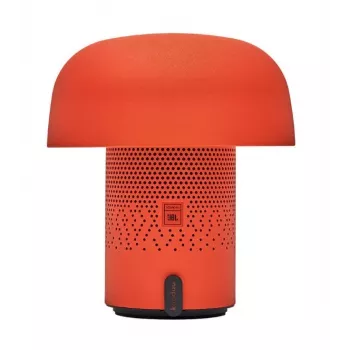 Boxă portabilă Bluetooth KOODUU Sensa Play cu lampă LED RGB reglabilă, protecție la stropire IPX4, împerechere TWS, USB-C, portocaliu