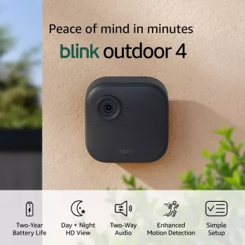 Amazon Blink Outdoor 4 Wireless Security Camera, 3-Camera Kit