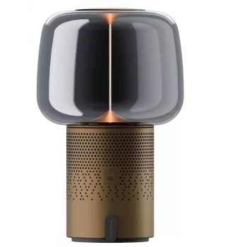 Lampă LED portabilă KOODUU Serena Play cu boxă Bluetooth maro