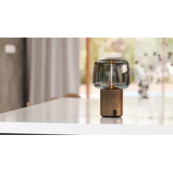 Lampă LED portabilă KOODUU Serena Play cu boxă Bluetooth, gri