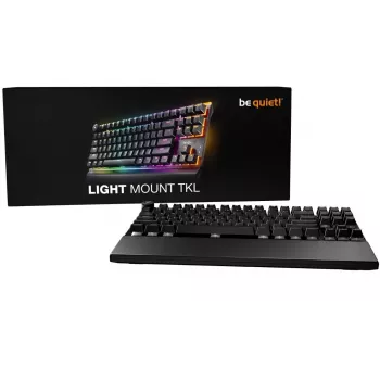 Tastatură be quiet! Light Mount TKL Silent Linear