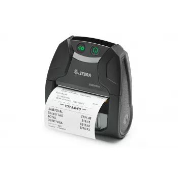 Imprimantă DT Zebra ZQ320 Plus_ 802.11AC și BT 4.X fără senzor de etichete pentru utilizare în exterior, engleză
