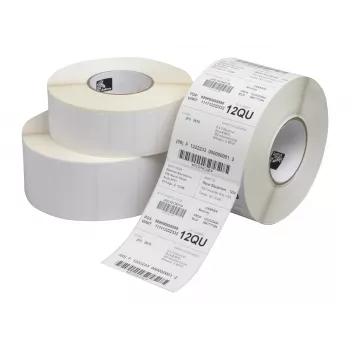 Etichete Zebra Z-Perform 1000T - alb - hârtie - transfer termic - permanent - pătrat