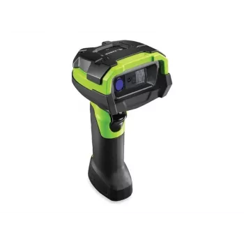 Zebra DS3608-XR: ROBUST, AREA IMAGER, RAZĂ EXTINSĂ (SE58), CU CABLU, ȚINTITOR LASER VERDE, VERDE INDUSTRIAL, MOTOR DE VIBRAȚII