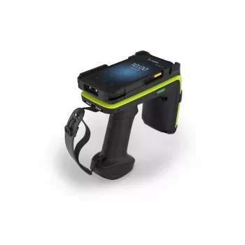 Cititor portabil de coduri de bare Zebra RFD90, 1280 x 800 pixeli, 650 nm, wireless, Bluetooth, Wireless LAN, 802.11a, 802.11b, 802.11g, Wi-Fi 4 (802.11n), Wi-Fi 5 (802.11ac), Wi-Fi 6 (802.11ax)