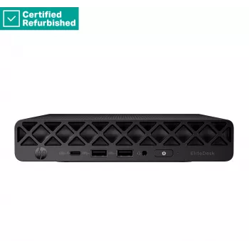 RENEW SILVER HP EliteDesk 8 G1i Mini - Ultra 9-285, 64 GB, 1 TB SSD, mouse USB, Win 11 Home, 1 an