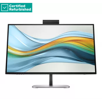 RENEW GOLD HP 527pm Series 5 Pro monitor de conferință QHD - 27 inch 2560x1440 QHD 350 nit 100Hz AG, IPS, USB-C(100W/15W)/HDMI/DP Daisy-Chain, 3x USB-A, difuzoare, webcam, RJ-45 LAN, reglabil pe înălțime/înclinare/rotire/pivotare, 1 an (înlocuiește E27m)
