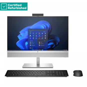 RENEW SILVER HP Elite 840 G9 AIO All-In-One 24 - i5-14600, 16 GB, 512 GB SSD, 23.8 FHD Non-Touch AG, reglabil pe înălțime, Win 11 Pro, 1 an