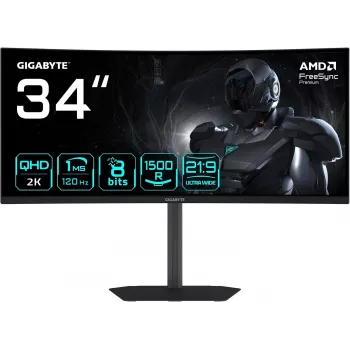Monitor Gigabyte GS34WQCA (recondiționat)