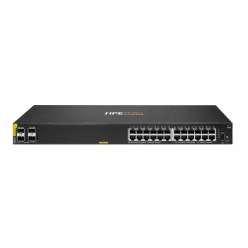 Switch HPE Aruba Networking CX 6000 24p 10M/100M/1G Class4 PoE 4p SFP 1G 370W